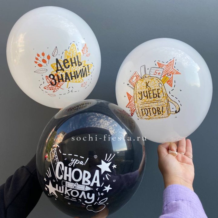 Воздушный шар к 1 сентября в Томске