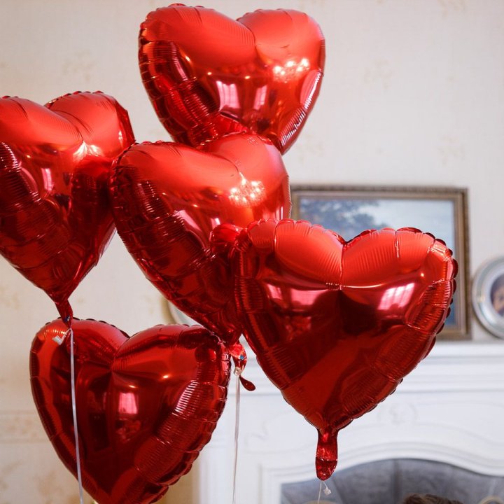 Фольгированный шар "Сердце" в Томске