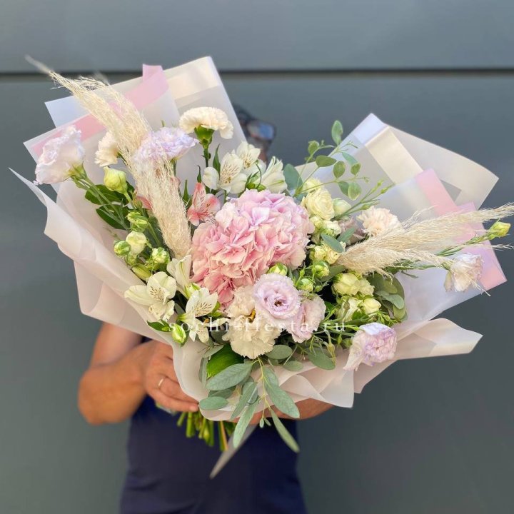 Гортензия "Пинк флоид" в Томске