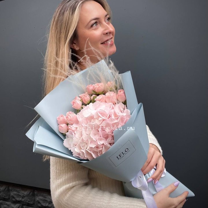 Гортензия  "Жасмин" в Томске