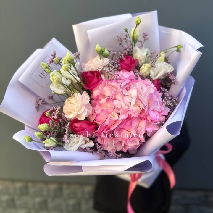 Гортензия "Перпил" в Томске