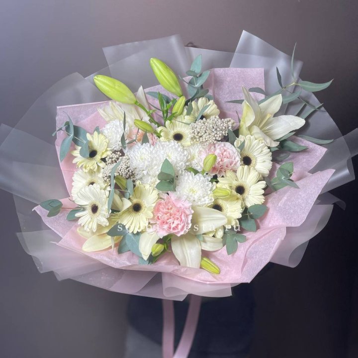 Букет "Нежная савана" в Томске
