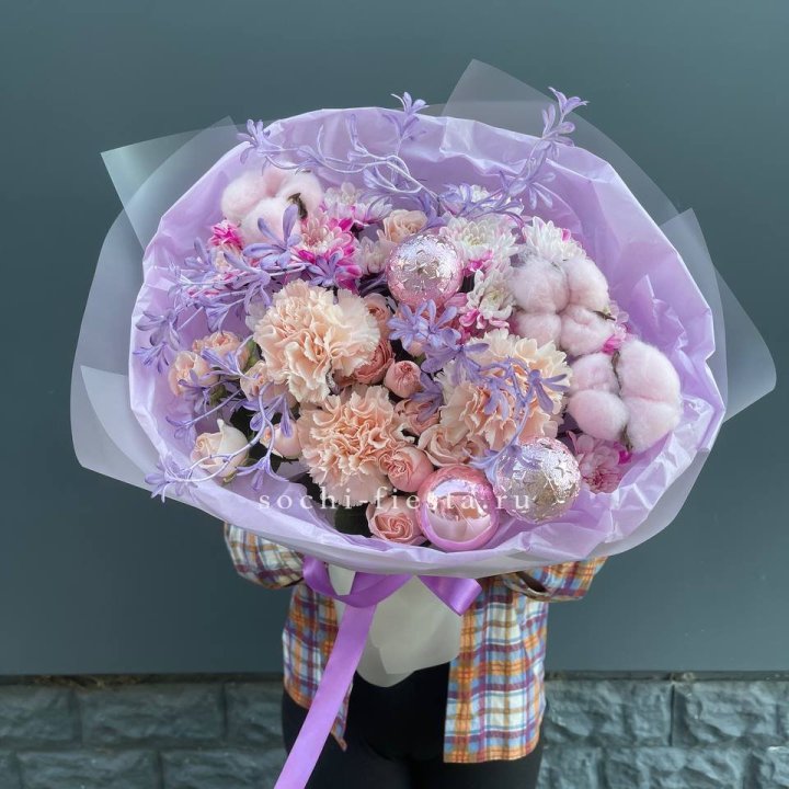 Букет "Лавандовая сказка" в Томске