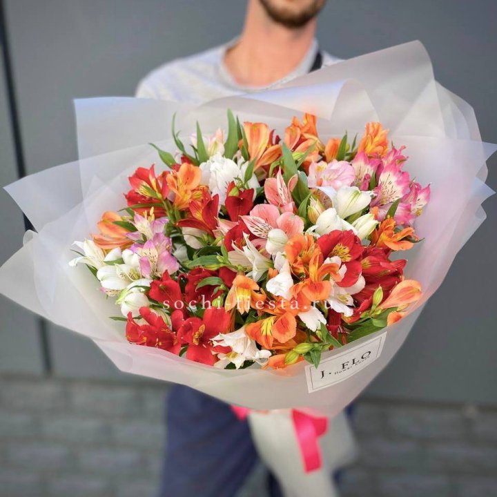 Микс альстромерий №5 в Томске