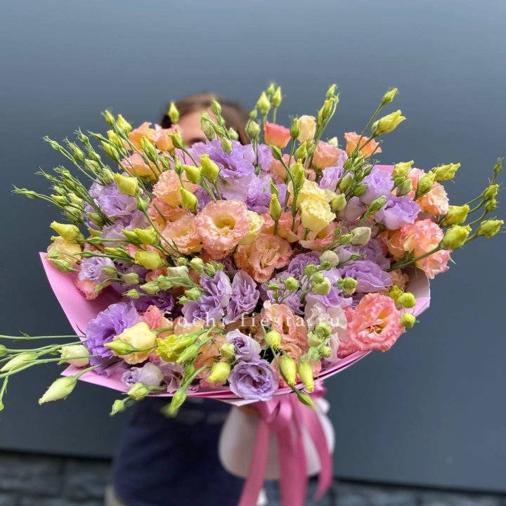 Букет эустом №2  в Томске