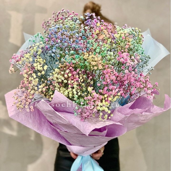 Радужные гипсофилы №2 в Томске