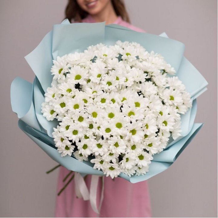  Букет хризантем "Бон-бон" в Томске