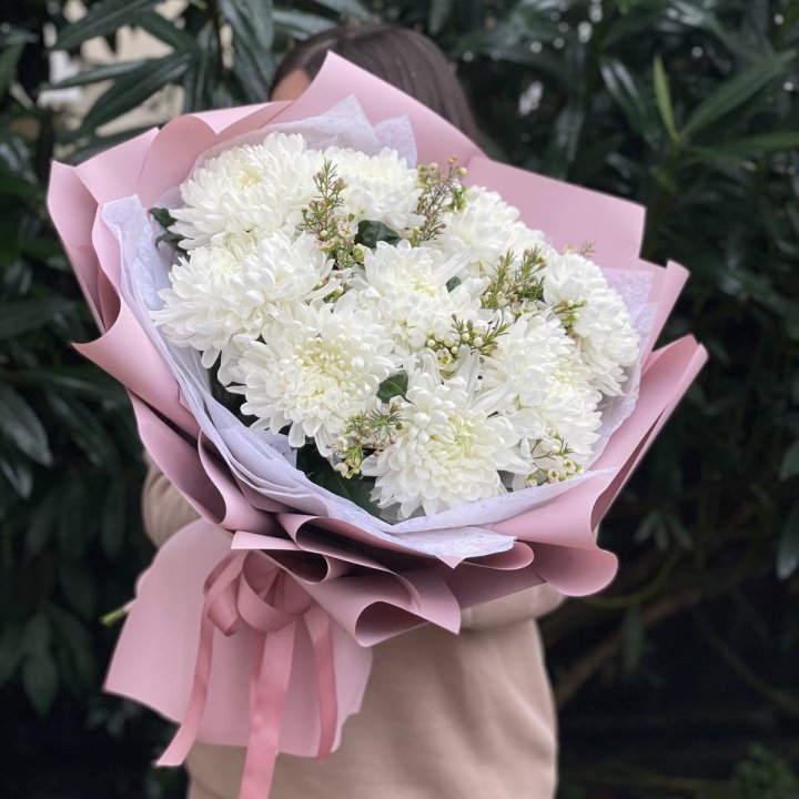 Букет хризантем №1 в Томске