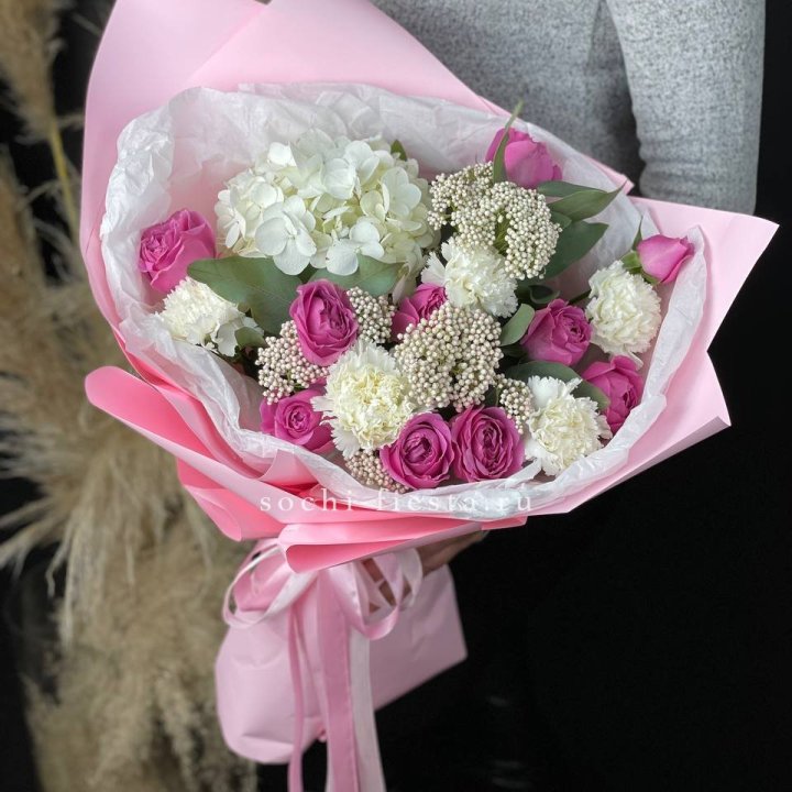 Букет с мисти бабблс №1 в Томске