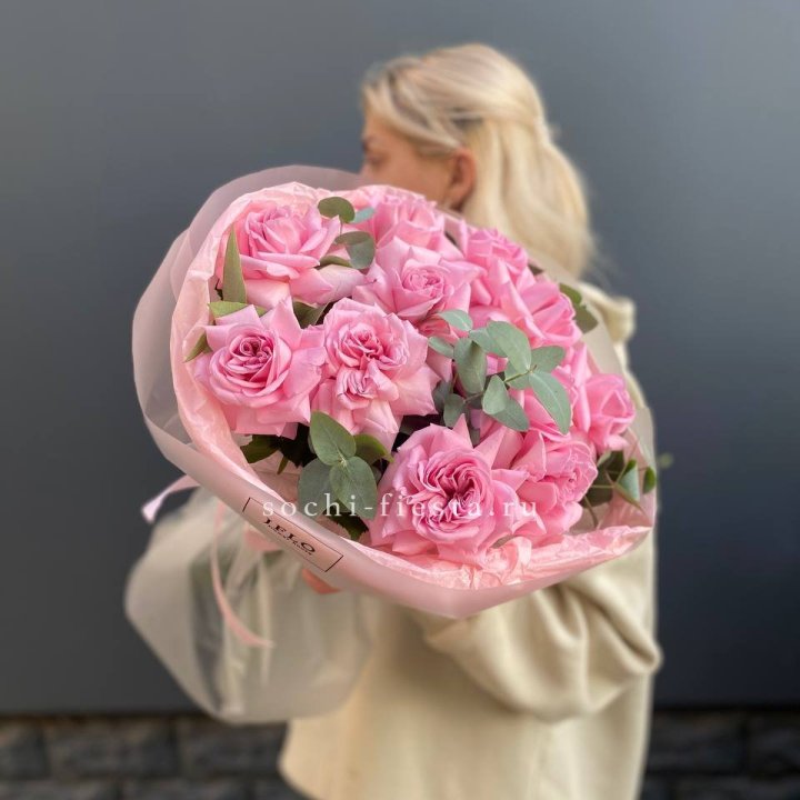 Букет роз "Минифу-2" в Томске