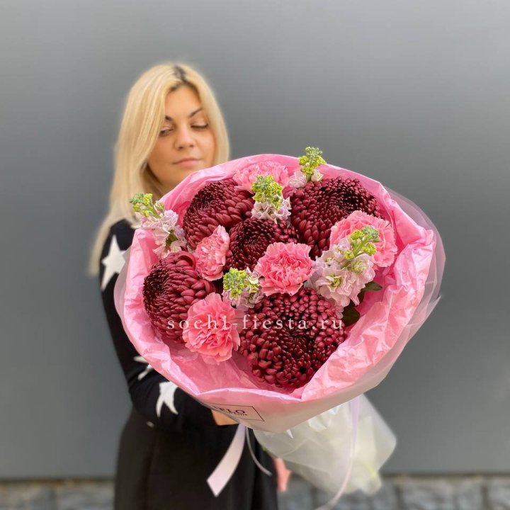 Букет "Сияющая любовь" в Томске