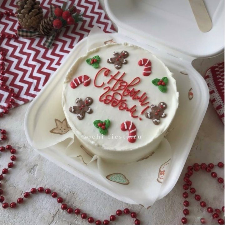 Бенто-торт "С Новым Годом!" в Томске