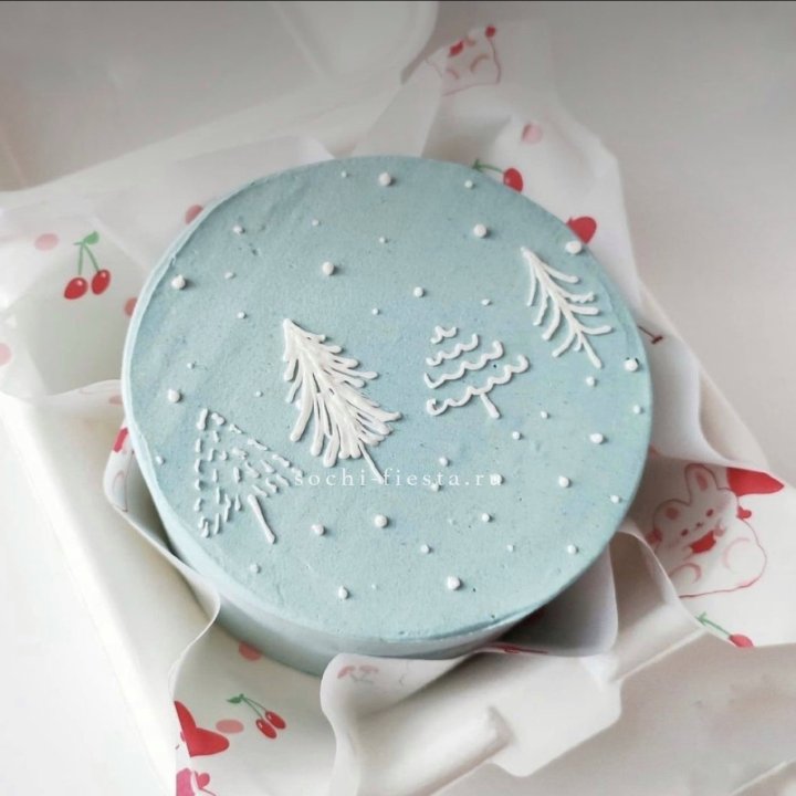 Бенто-торт "Елки" в Томске