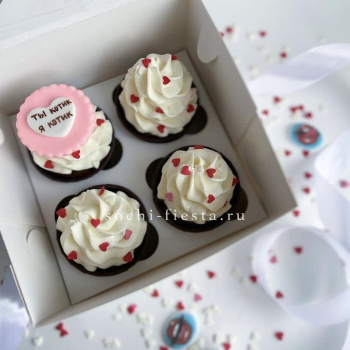 Набор капкейков "Для тебя" в Томске