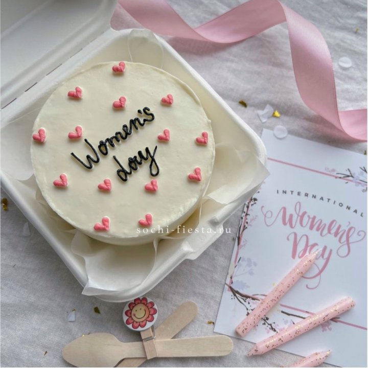 Бенто-торт "Дорогим женщинам"  в Томске