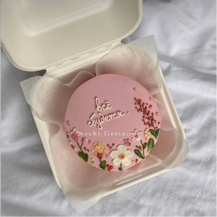 Бенто-торт "Все сбудется"  в Томске