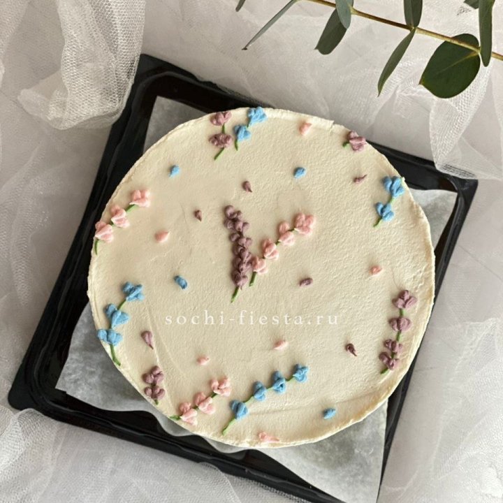 Бенто-торт "Лаванда" в Томске