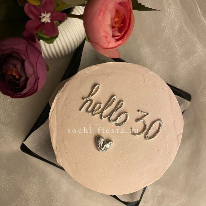 Бенто-торт "Привет" в Томске