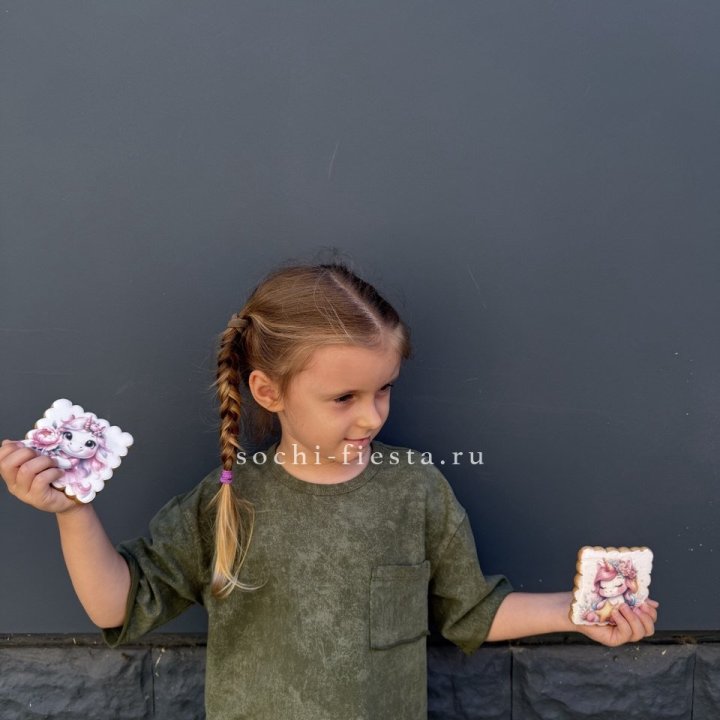 Имбирный пряник Единорог в Томске