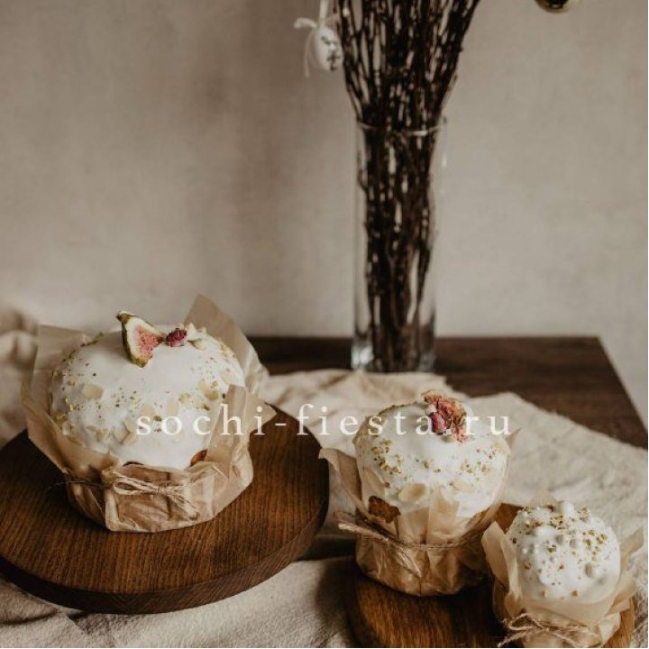 Кулич мини с изюмом в Томске