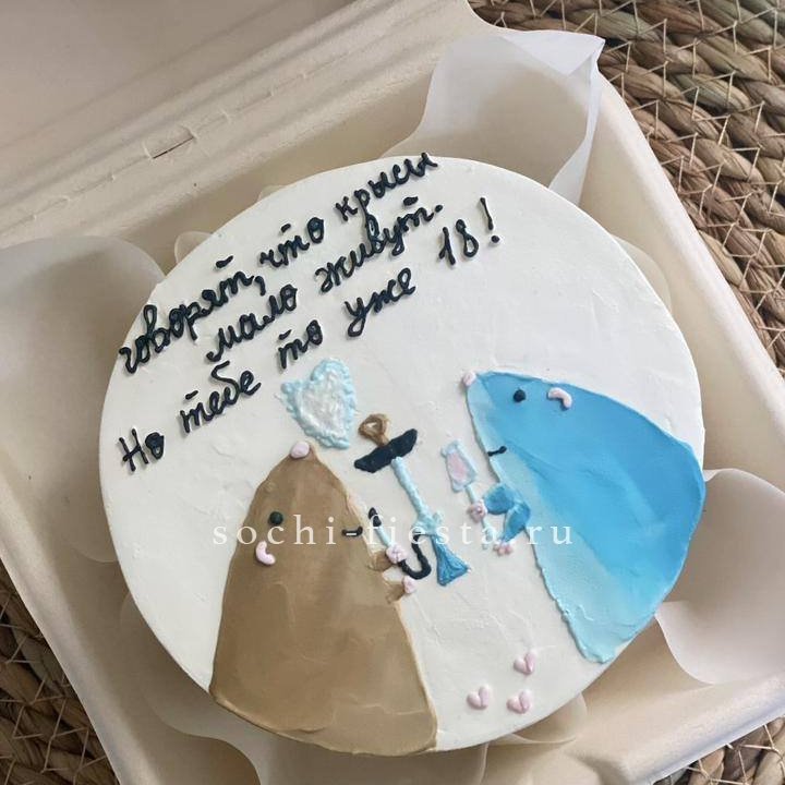 Бенто-торт "Крысы"  в Томске