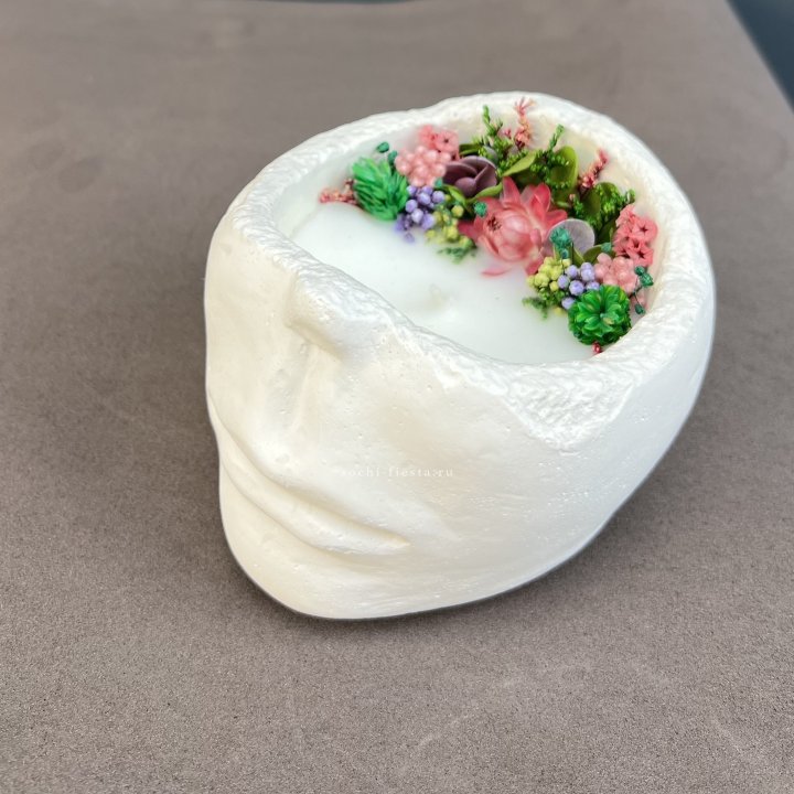 Свеча ароматическая в гипсе  в Томске