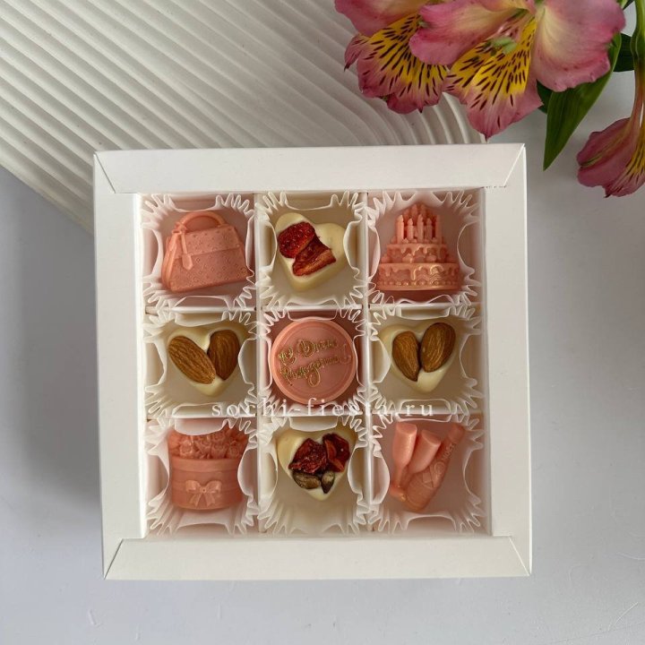 Конфеты из шоколада День Рождение в Томске