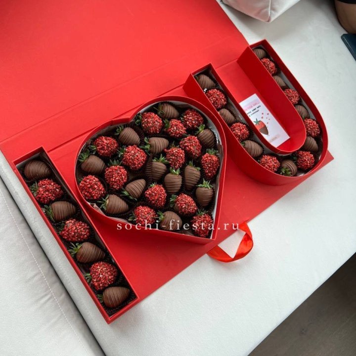 Клубника в шоколаде "Я люблю тебя" в Томске