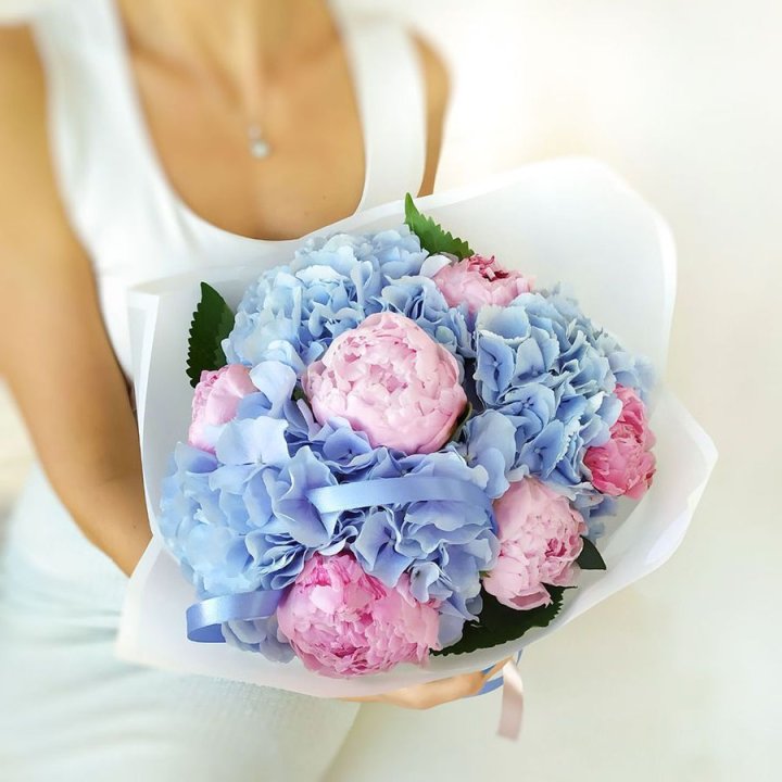 Гортензия и Пионы в Томске