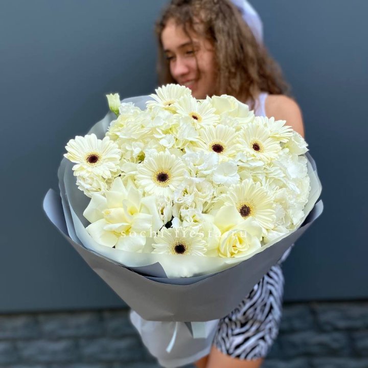  Букет "Вайт люксур" в Томске