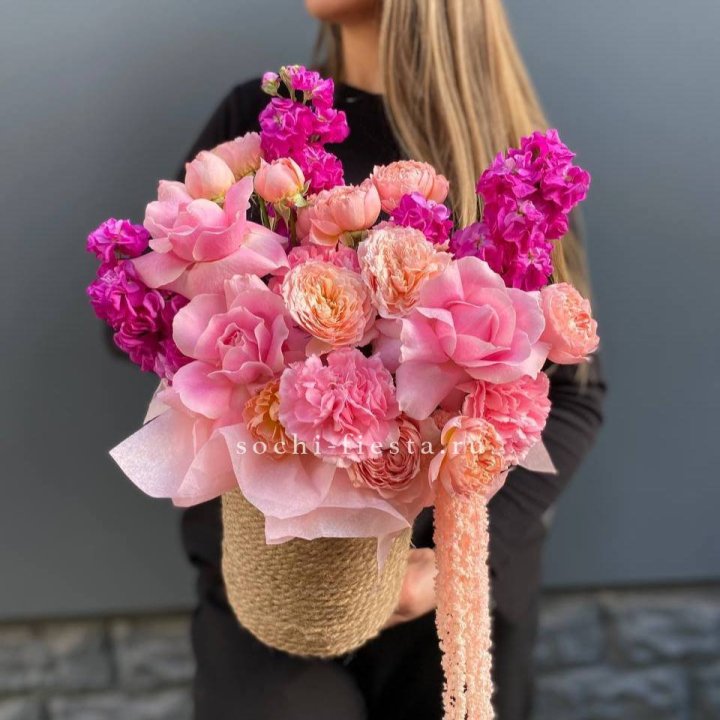 Джутовое кашпо "Климсон" в Томске