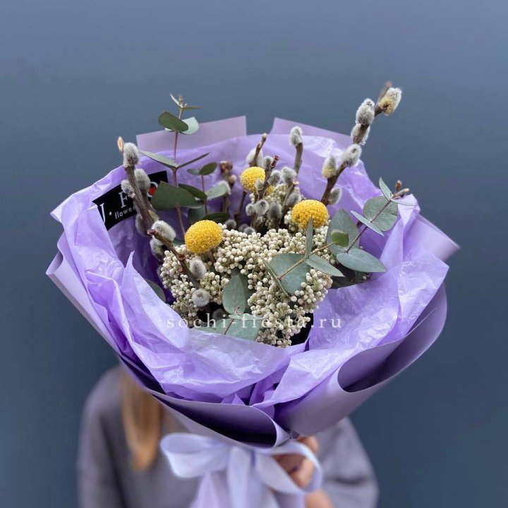 Букет с Вербой №1 в Томске