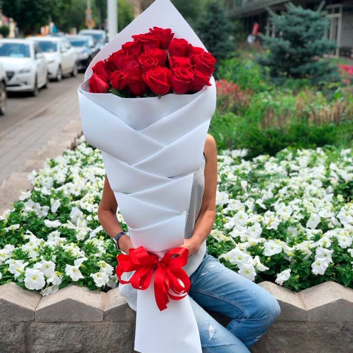 Высокие розы Кантри в Томске