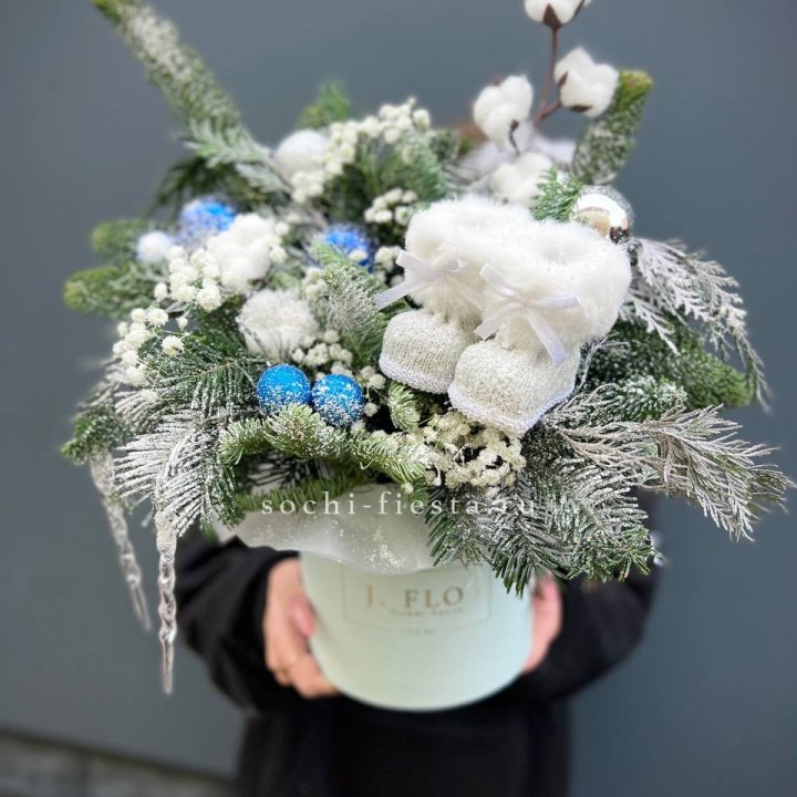 Новогодний бокс "Ботс блю" в Томске