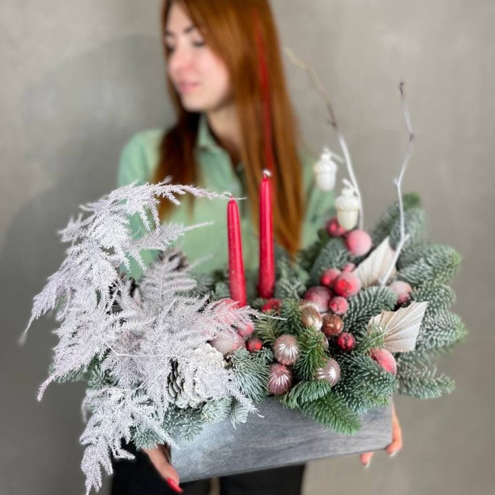 Бокс красный с нобилисом в Томске