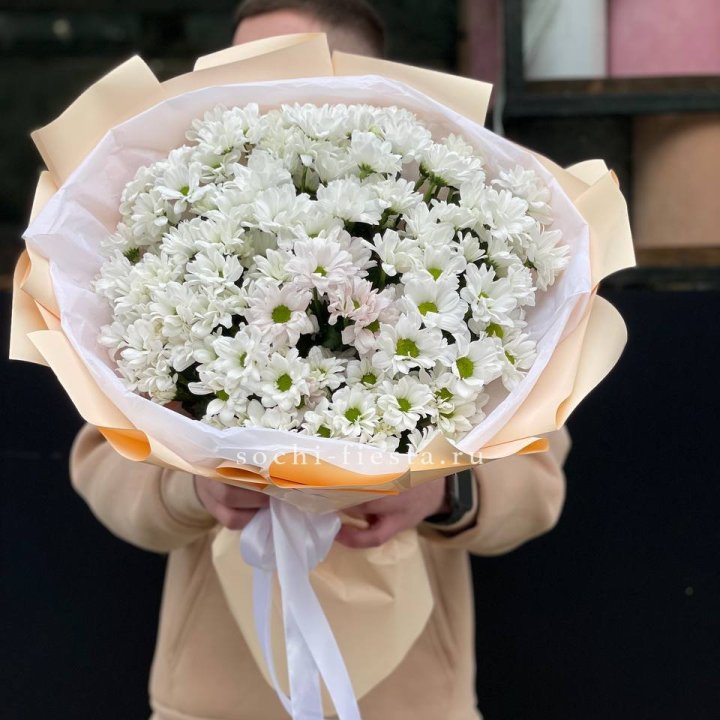  Букет хризантем в Томске