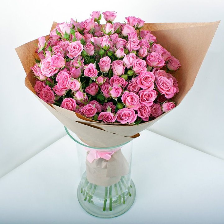 15 кустовых роз в Томске