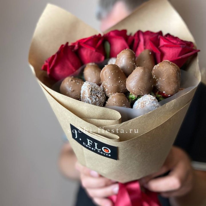 "Тандем с шоколадной клубникой" в Томске