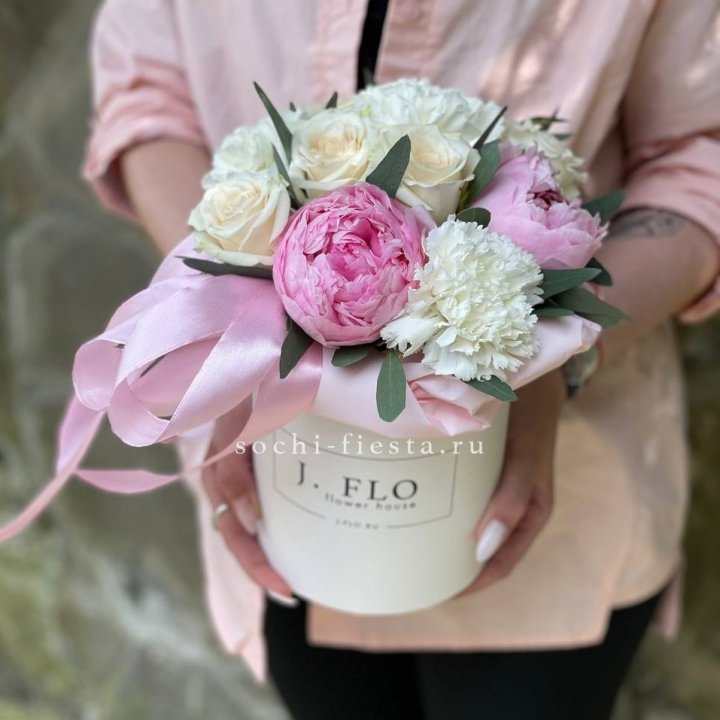 Цветочный бокс мини №2 в Томске