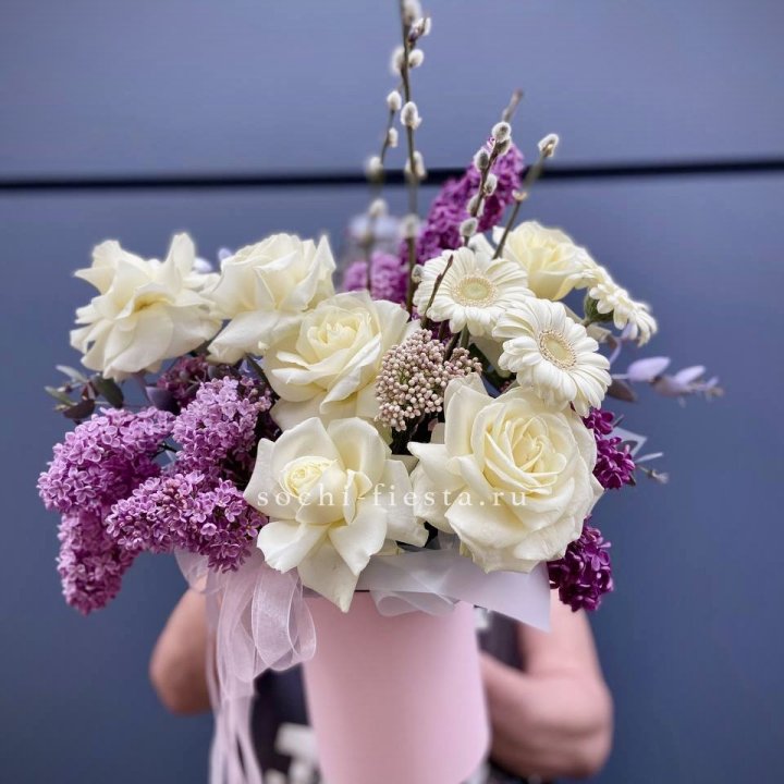 Цветочный бокс "Светлое Воскресенье" в Томске