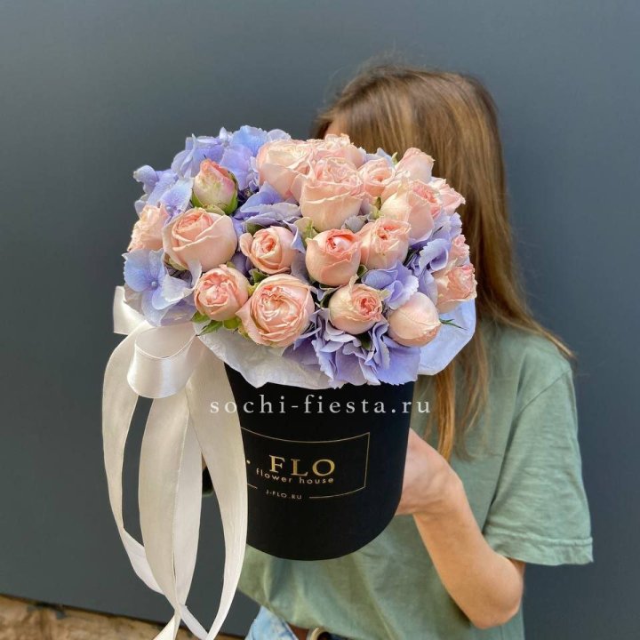 Бокс бомбастик и гортензия в Томске