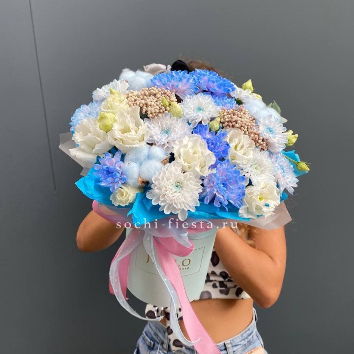 Коробка цветов  " Облако" в Томске