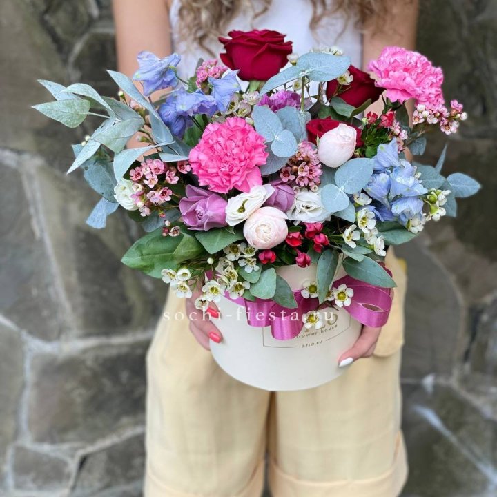 Цветочный бокс №4 в Томске