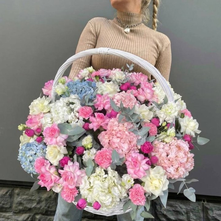 Цветочная корзина №3 в Томске