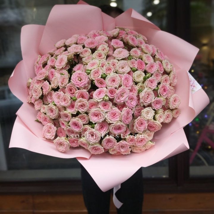 51 кустовая роза Твистер в Томске