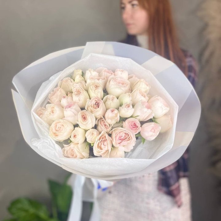 Букет кустовых роз в Томске