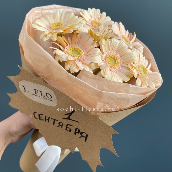 Букет гербер к 1 сентября в Томске