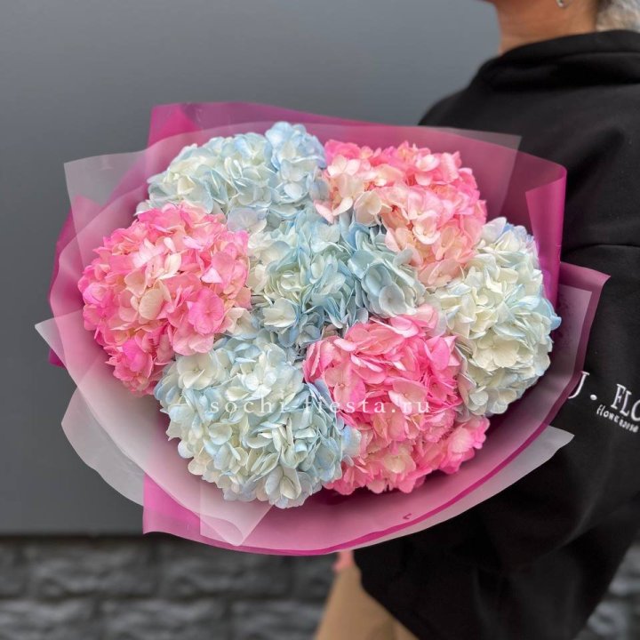 Букет гортензий "Тоника №2" в Томске