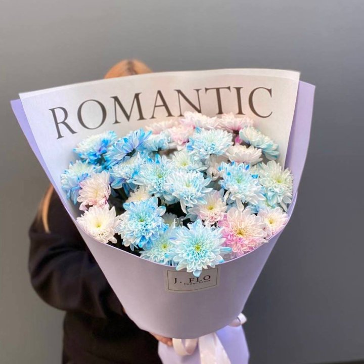 Букет кустовых хризантем в Томске