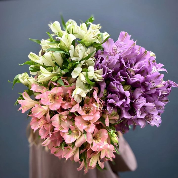 Охапка Альстромерии в Томске